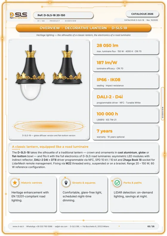 D-SLS-18 — Decorative lantern — catalogue page 2