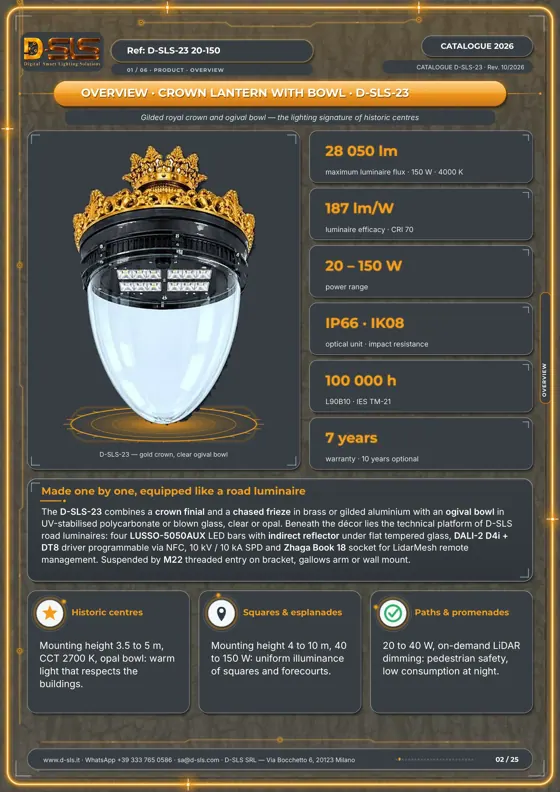 D-SLS-23 — Crown lantern with bowl — catalogue page 2