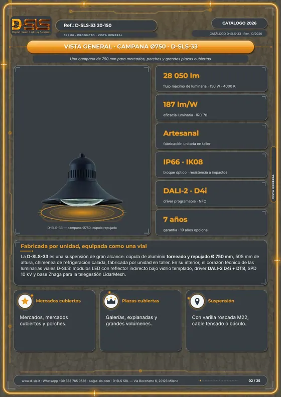 D-SLS-33 — Campana Ø750 — catalogue page 2